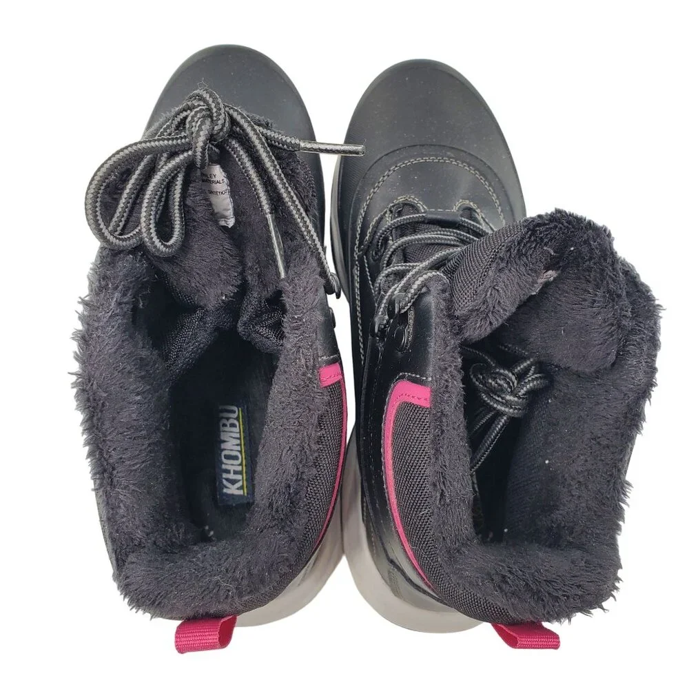 New Khombu 9 Boots Waterproof Woman All Weather Winter Snow Outdoor Shoes
